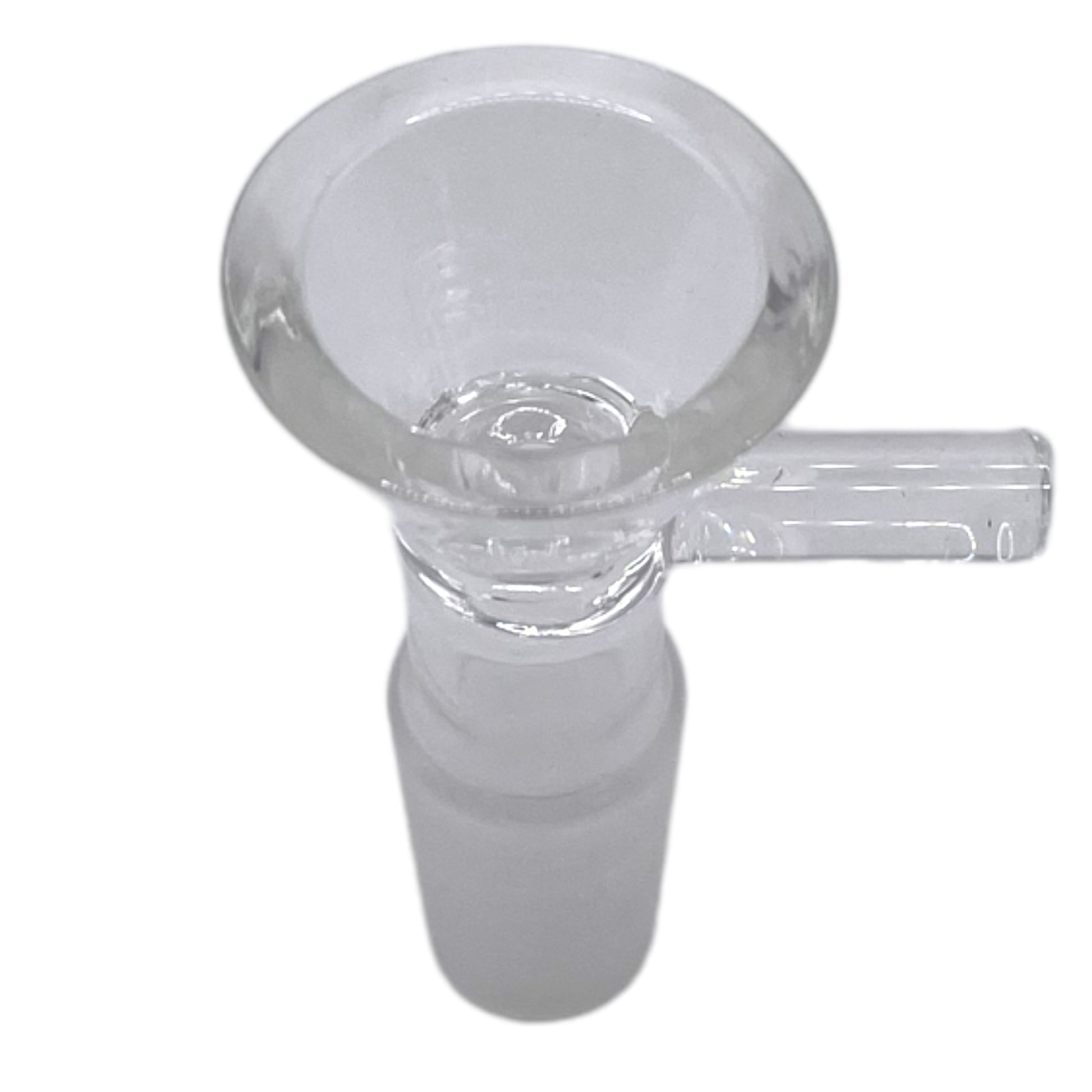 14MM Male Clear Glass Bowl For Bong - Ash It! Ashtray